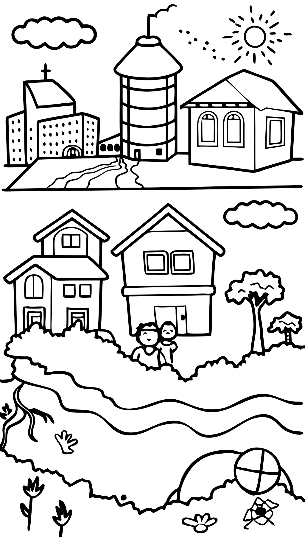 earthquake coloring pages